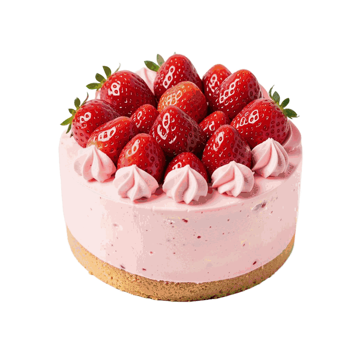 Strawberry Fresh Cream cake by Wonder Women Bakes